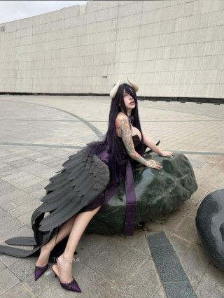 希希Gina 2024-11-03 21:23:33 性感完美身材➕紫色天使 照片