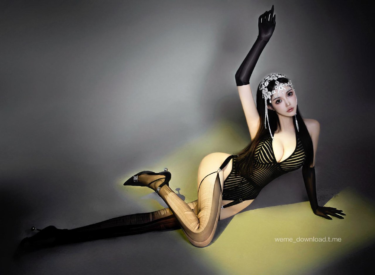 艾曦_lcey 2024-10-31 20:48:10 性感条纹诱惑透视系带包臀短裙免脱睡衣裙