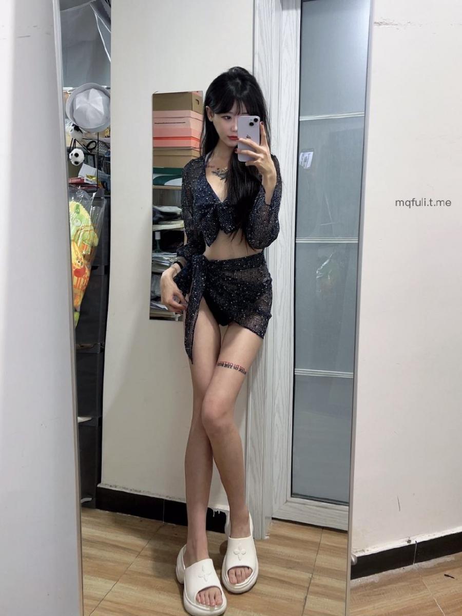 MarkoftheBody 2024-12-02 12:28:35 黑色薄纱😍性感小内内👙