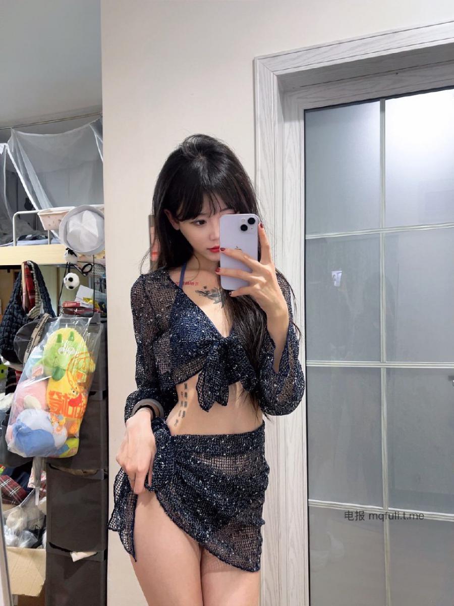 MarkoftheBody 2024-12-02 12:28:35 黑色薄纱😍性感小内内👙