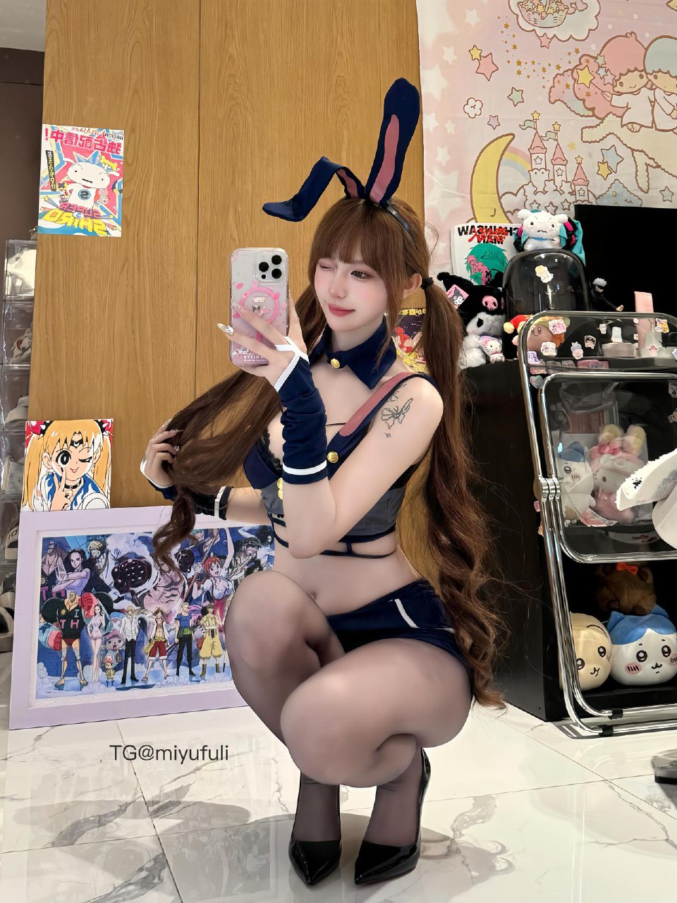 超蓝布罗莉 2025-06-01 04:32:45 我就是兔兔🐰本兔🐰#萝莉#